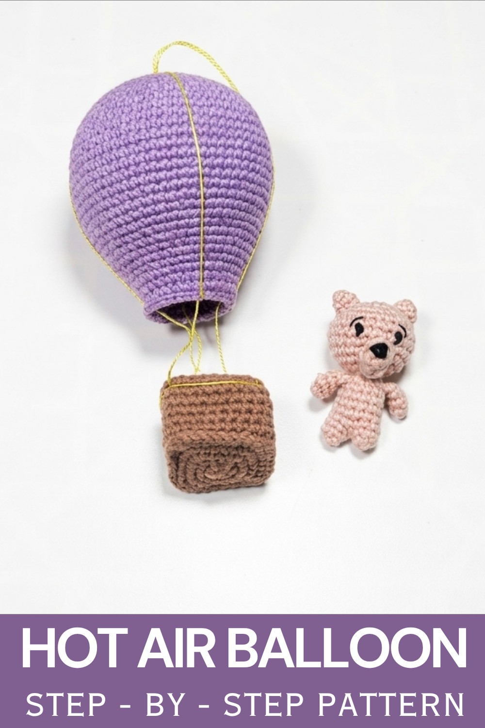How To Crochet Hot Air Balloon 10
