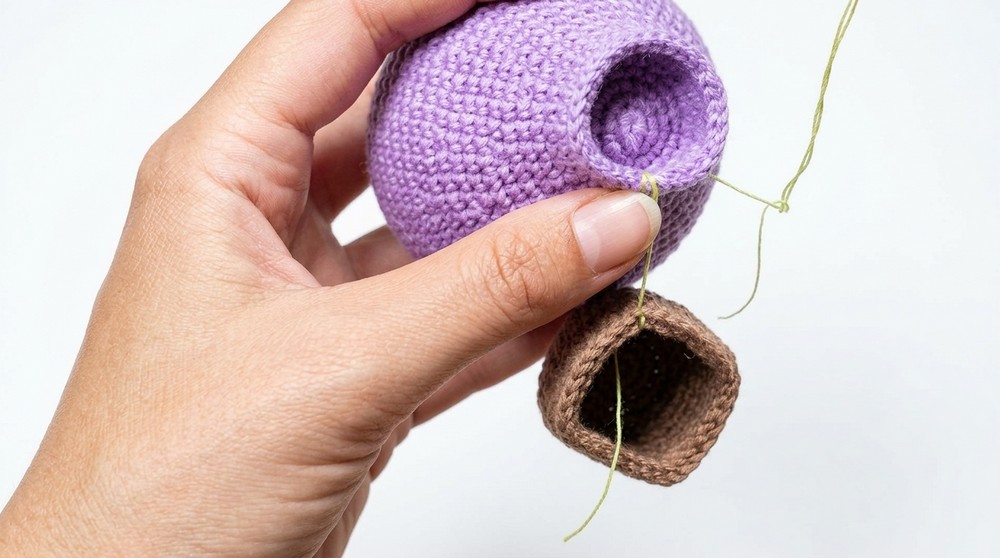 How To Crochet Hot Air Balloon 8