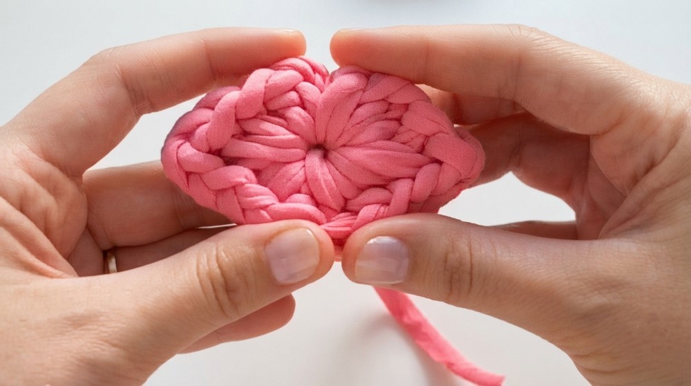 How To Crochet Little Mouth Keychain 6