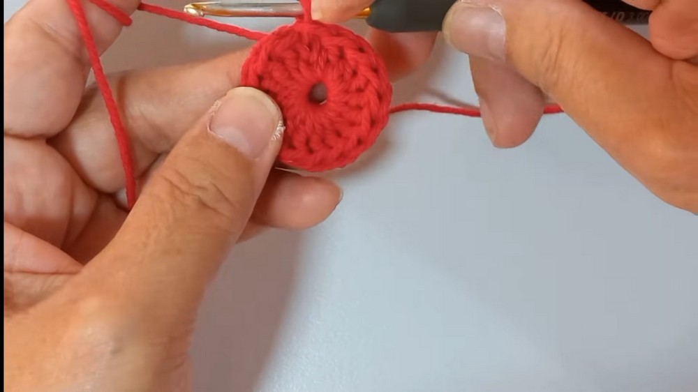 How To Crochet Rose Bag 3