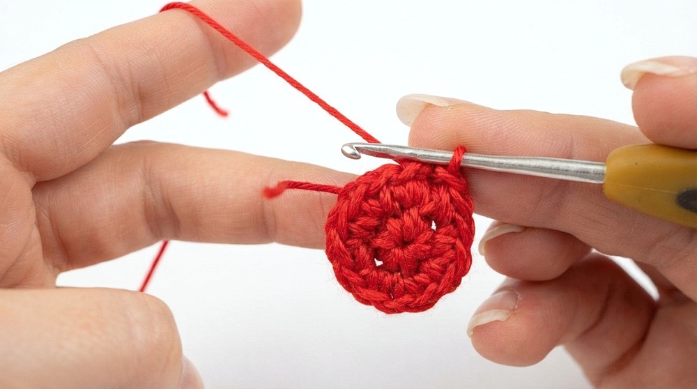 How To Crochet Very Easy Cherries 3