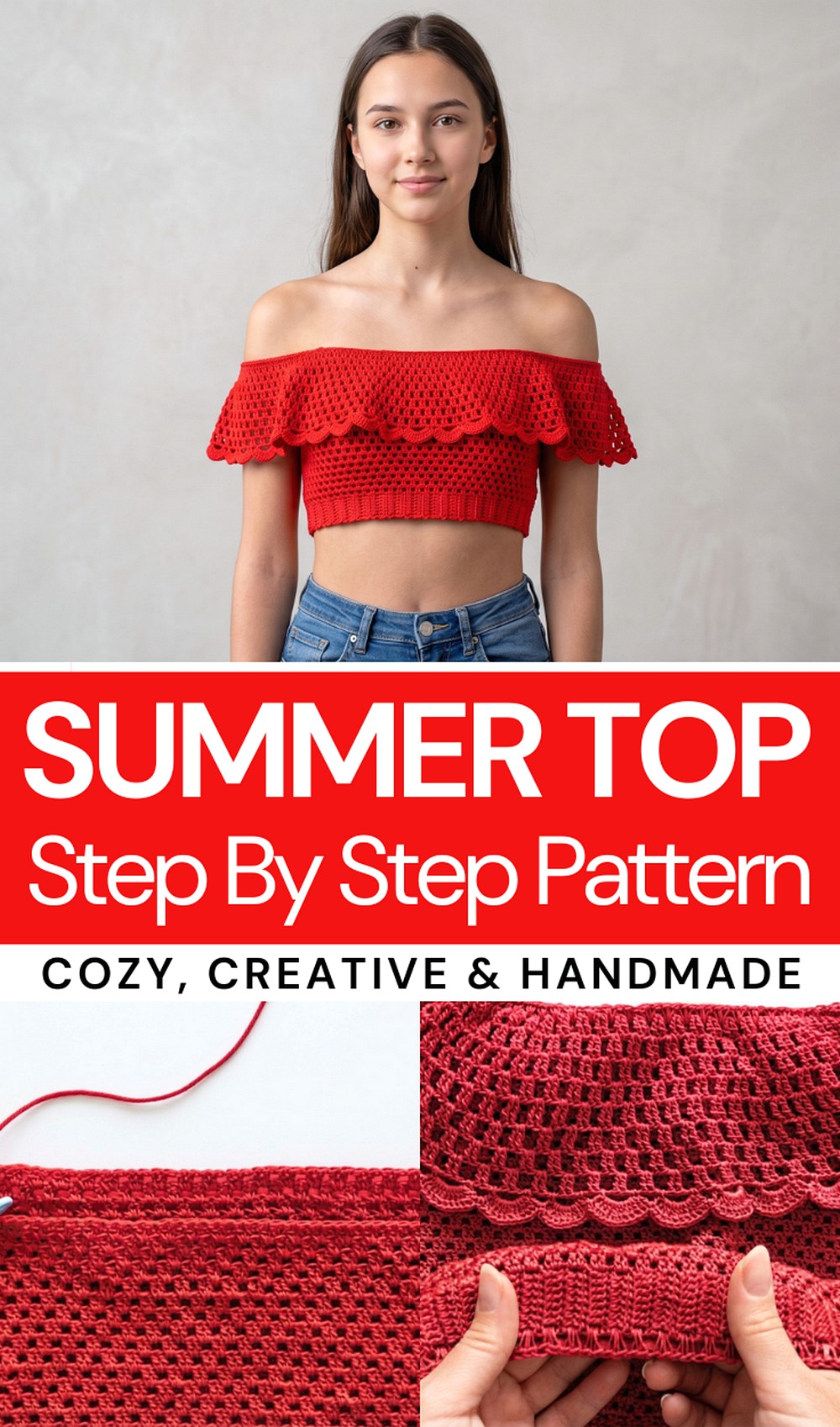 How To Crochet Very Easy Summer Top 1