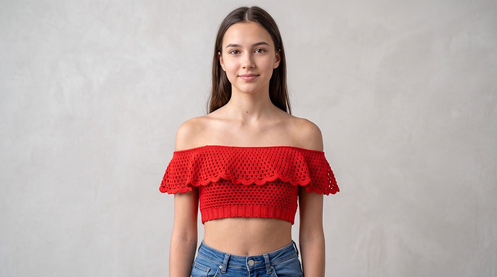 How To Crochet Very Easy Summer Top 2