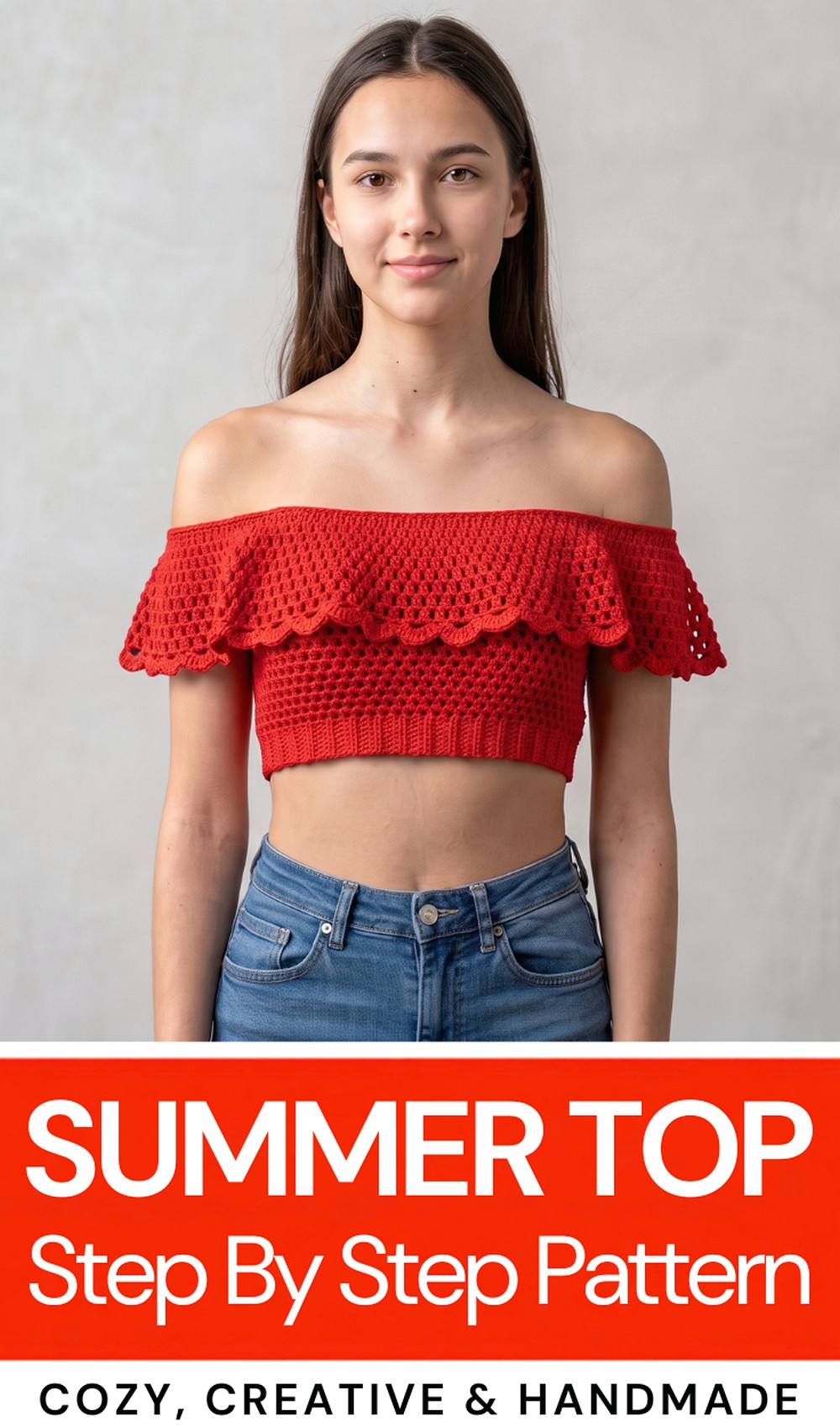 How To Crochet Very Easy Summer Top 9