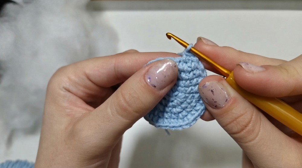 How To Crochet Whale Keychain 4