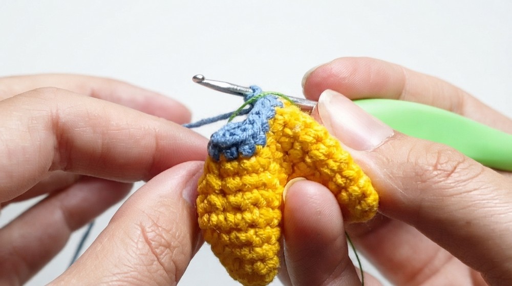 How To Crochet fish for décor 5