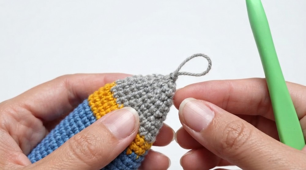 How To Crochet fish for décor 7