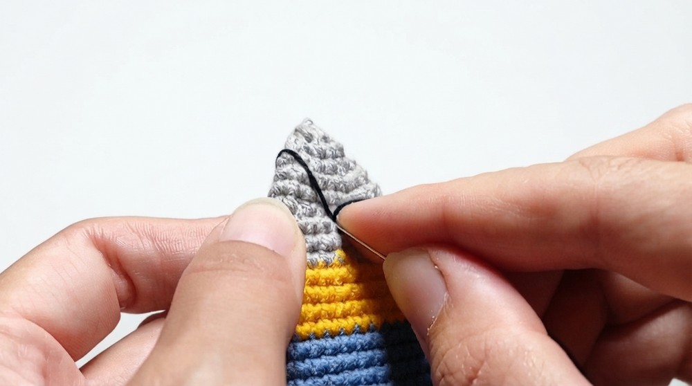 How To Crochet fish for décor 8