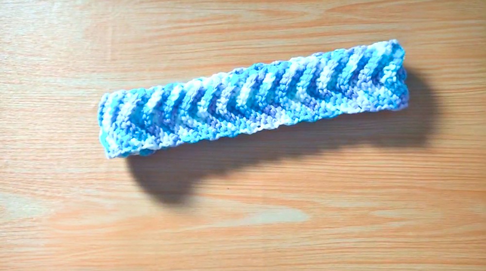 How to Crochet Chevron Headband Easy for Beginners
