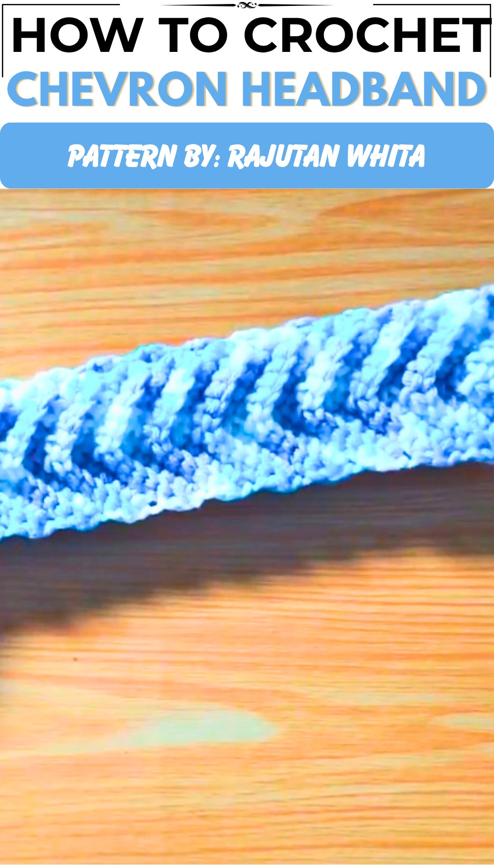 How to Crochet Chevron Headband Easy for Beginners