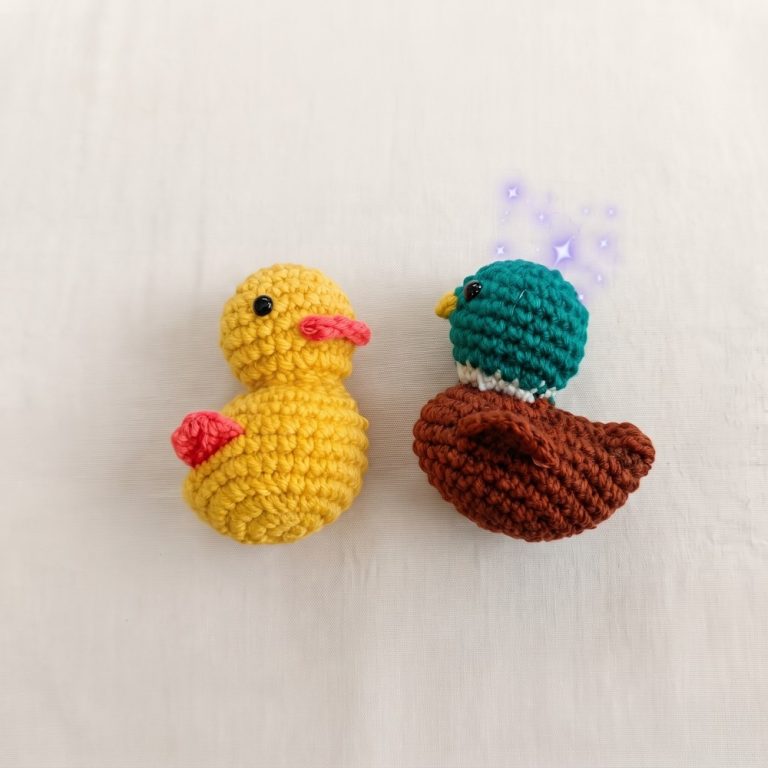 How to Crochet Cute Duck Tutorial 10