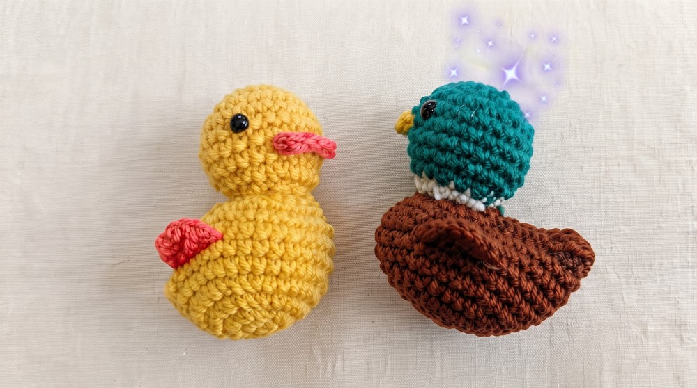 How to Crochet Cute Duck Tutorial 2