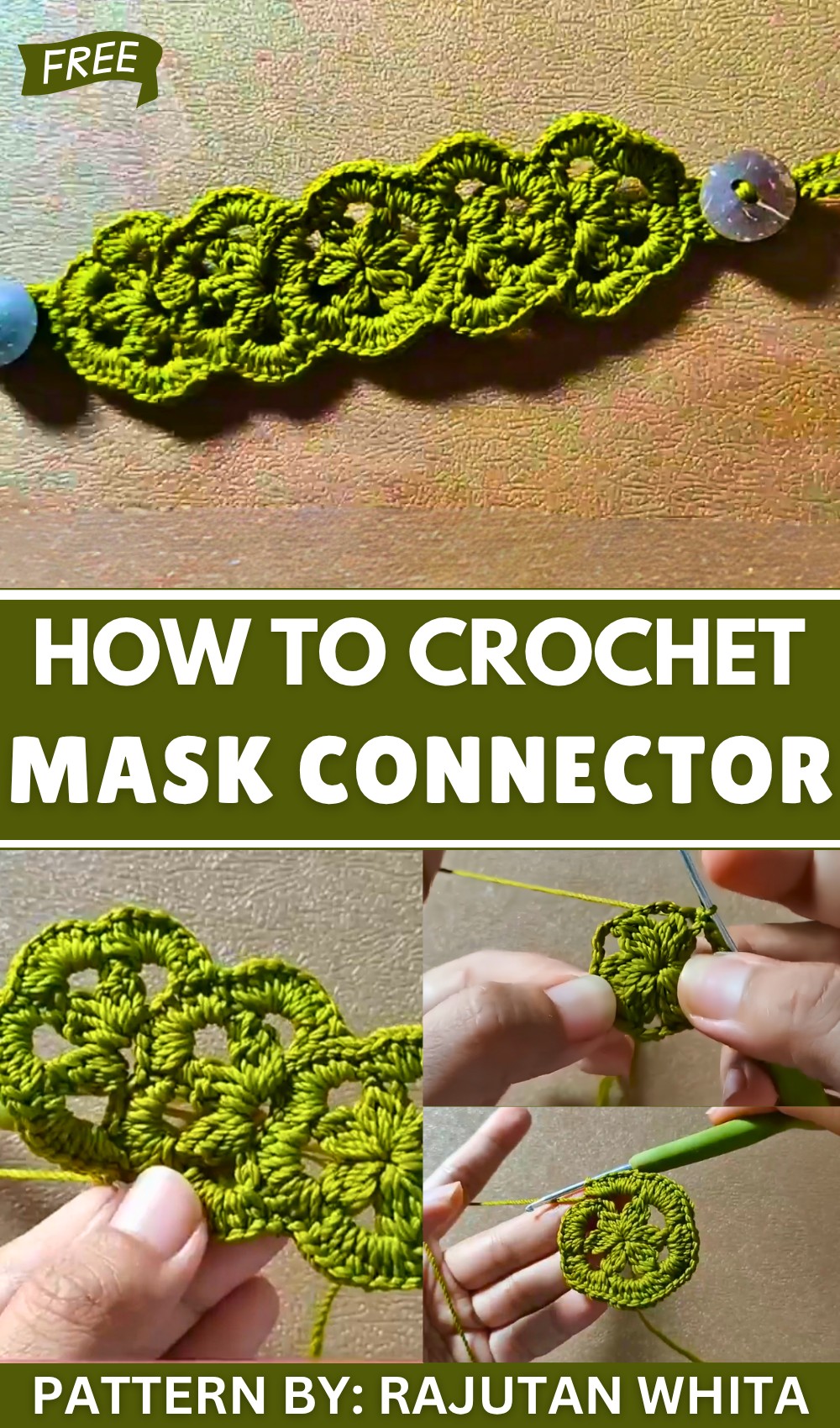How to Crochet Mask Connector