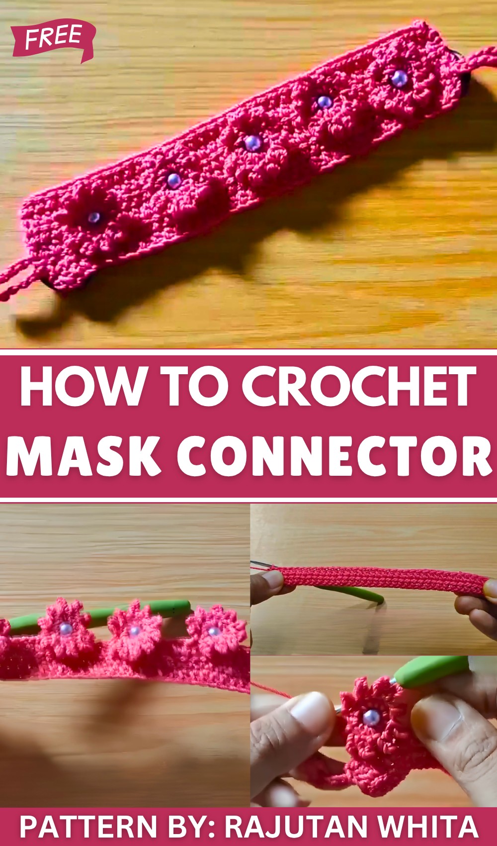 How to Crochet Mask Connector