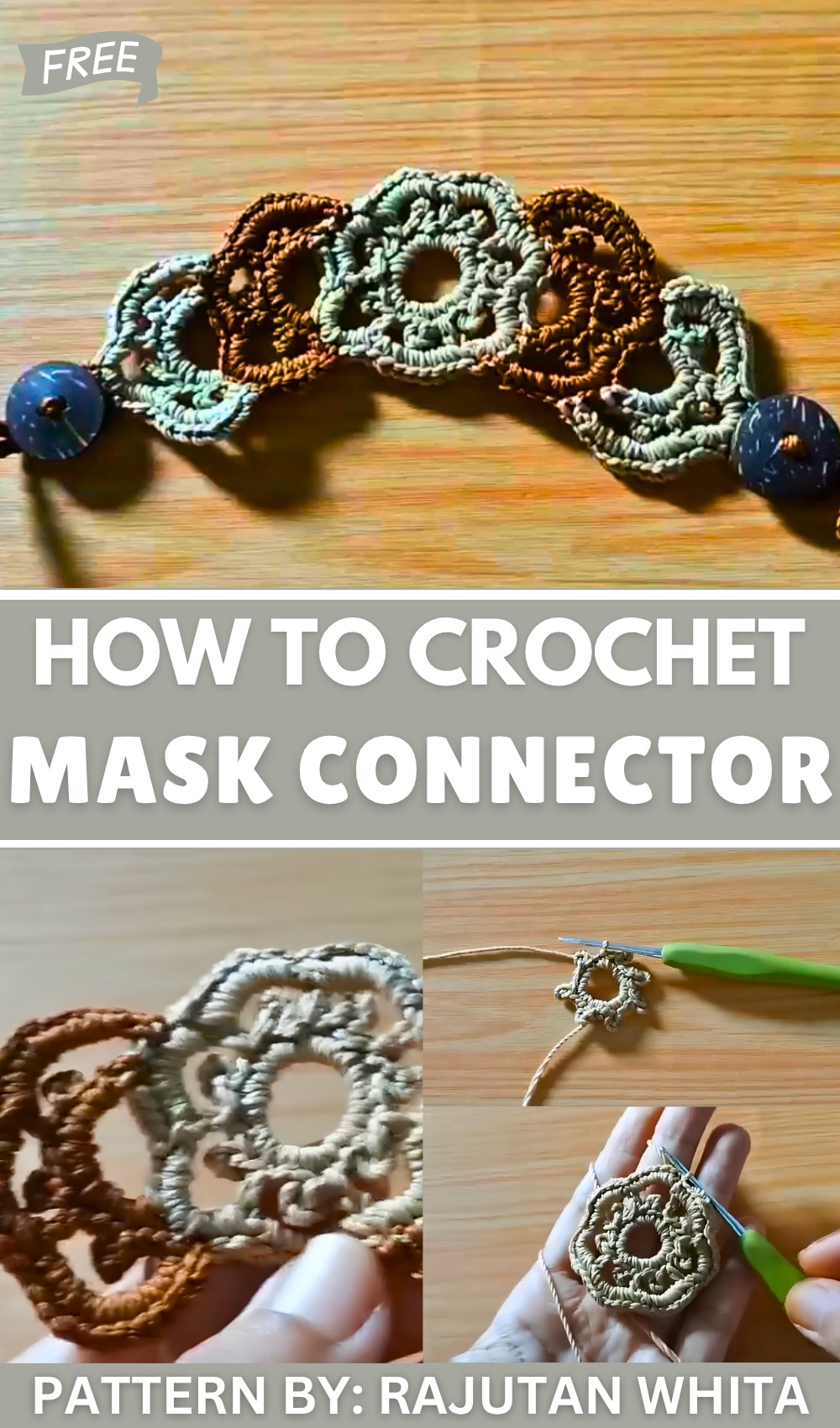How to Crochet Mask Connector