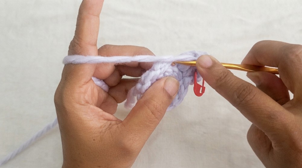 How to Crochet Mini Puff Bag 3