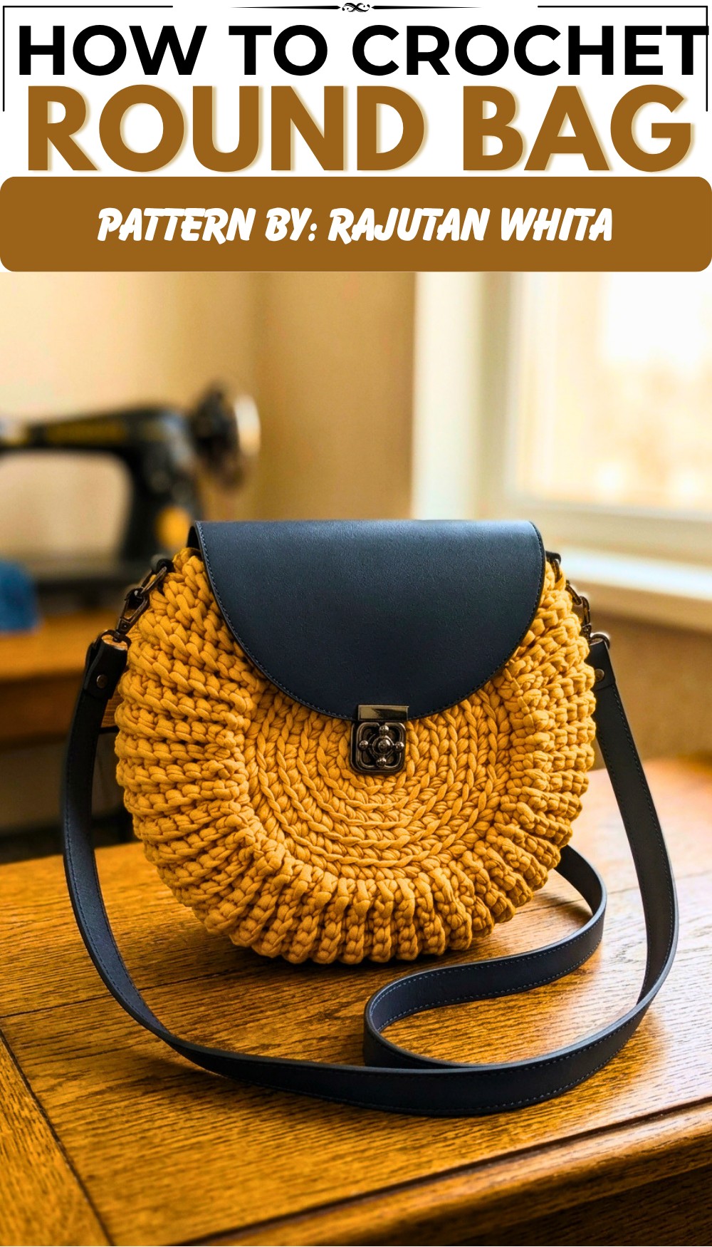 How to Crochet Round Bag