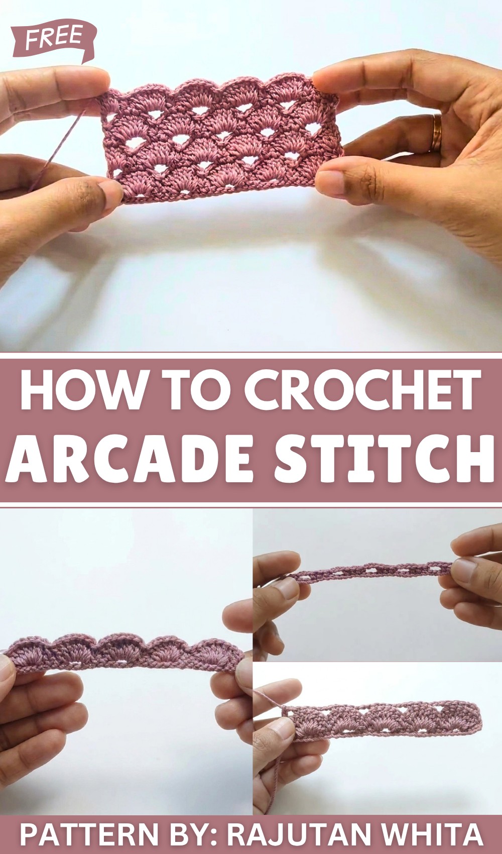 How to Make Arcade Stitch