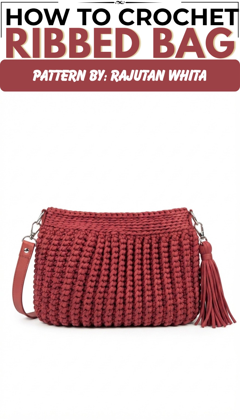 How to Make a Beautiful Ribbed Crochet Bag