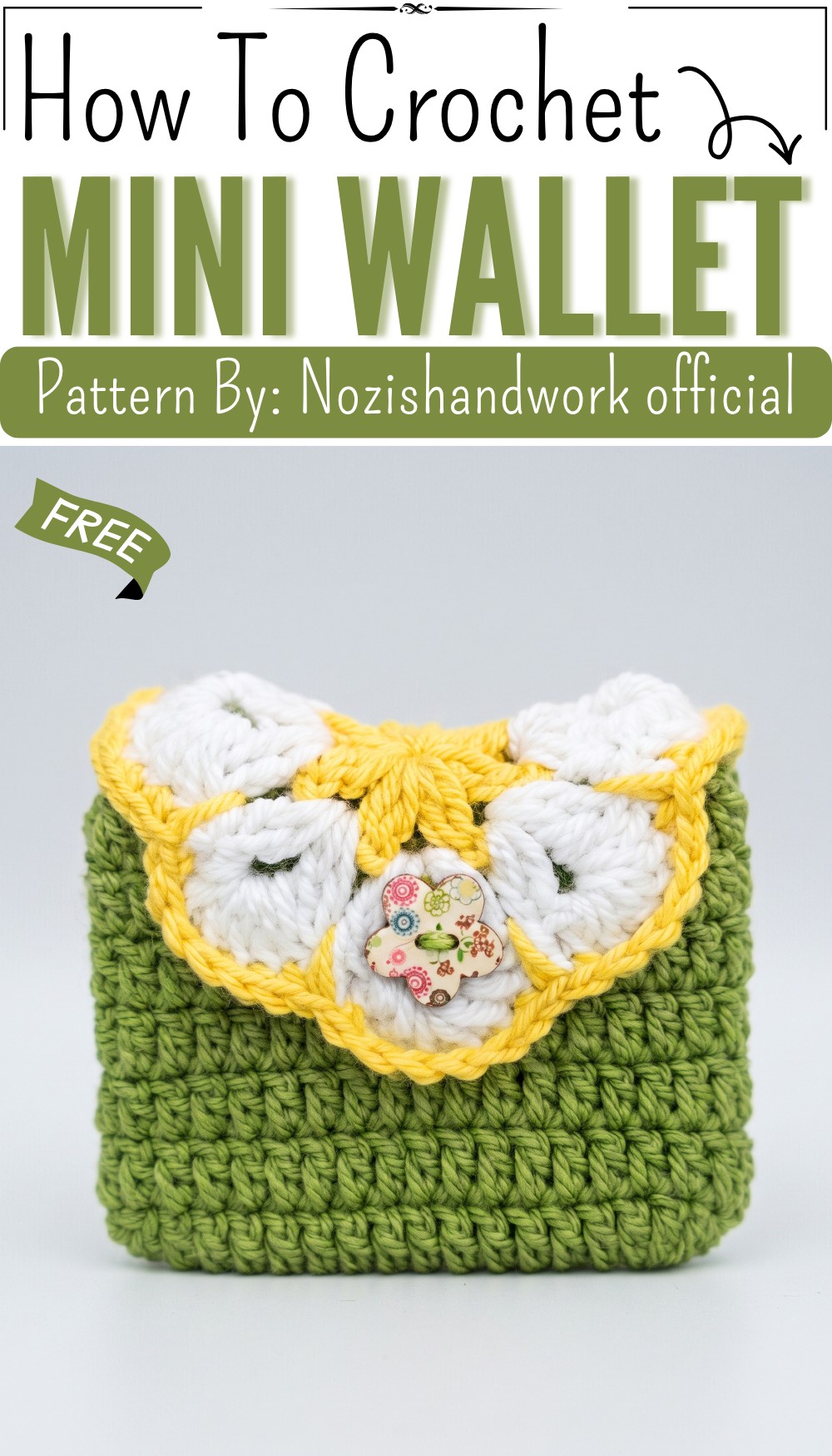 How to crochet Mini Wallet 10