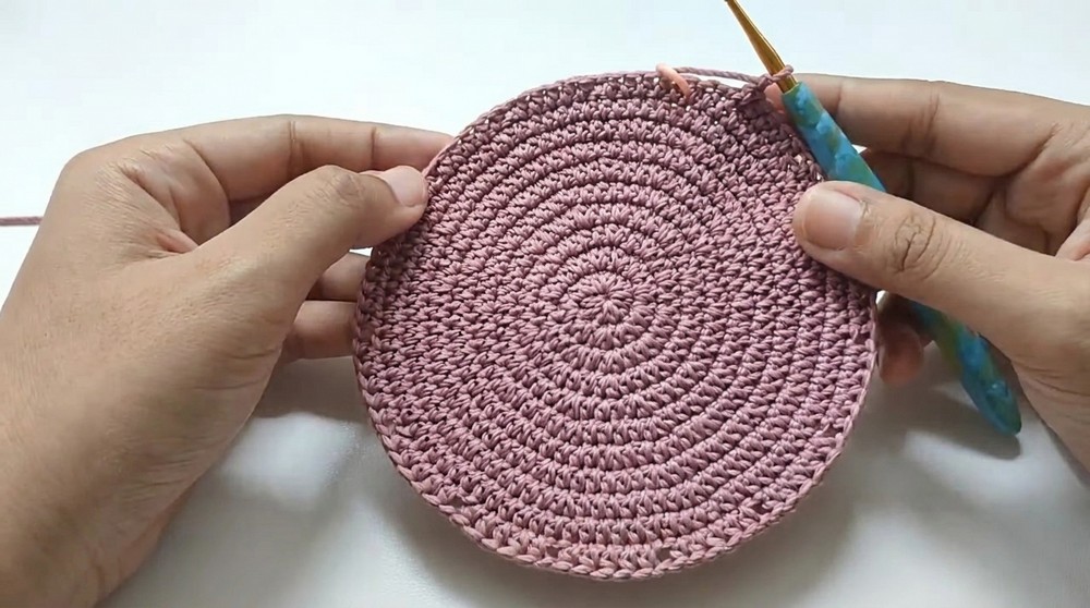 Tutorial Bucket Bag Crochet