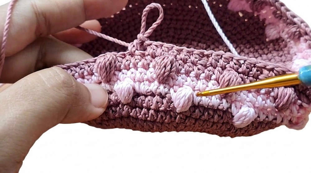 Tutorial Bucket Bag Crochet