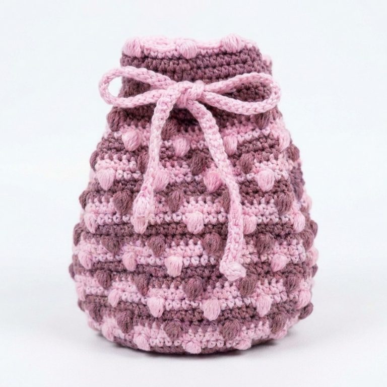 Tutorial Bucket Bag Crochet