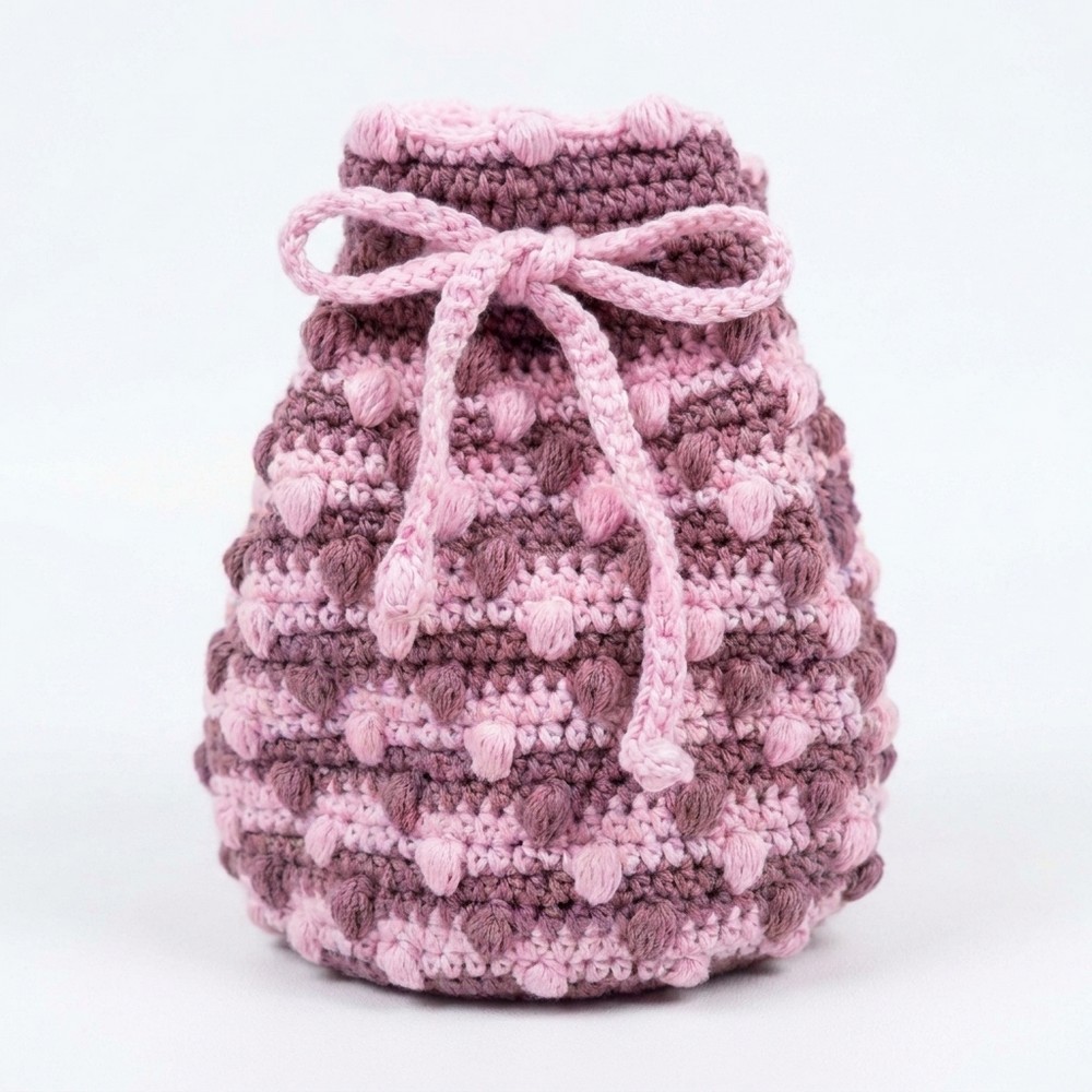 Tutorial Bucket Bag Crochet