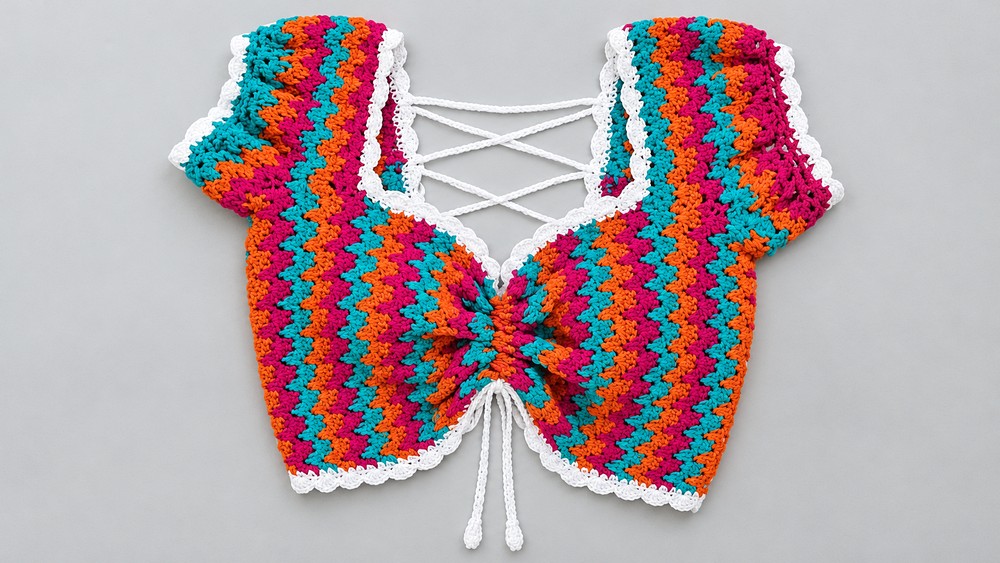 Colorful and Diverse Knitted Bustiers (11)