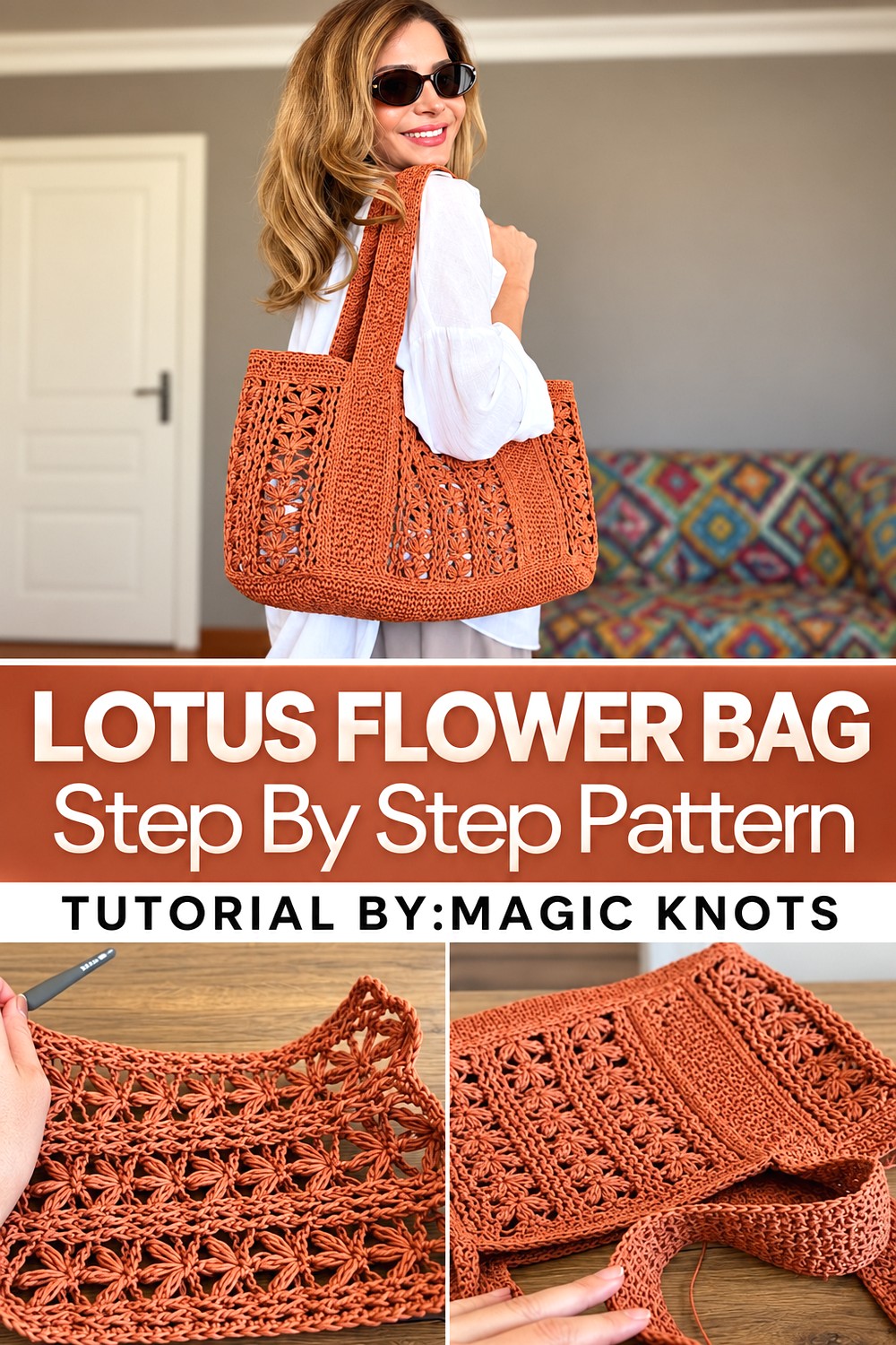 Favorite of the Year Lotus Flower Crochet Bag (2)