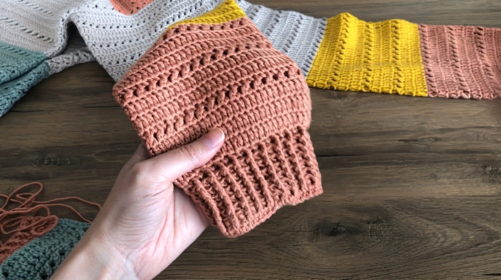 How To Crochet Colorful Spring Cardigan (10)