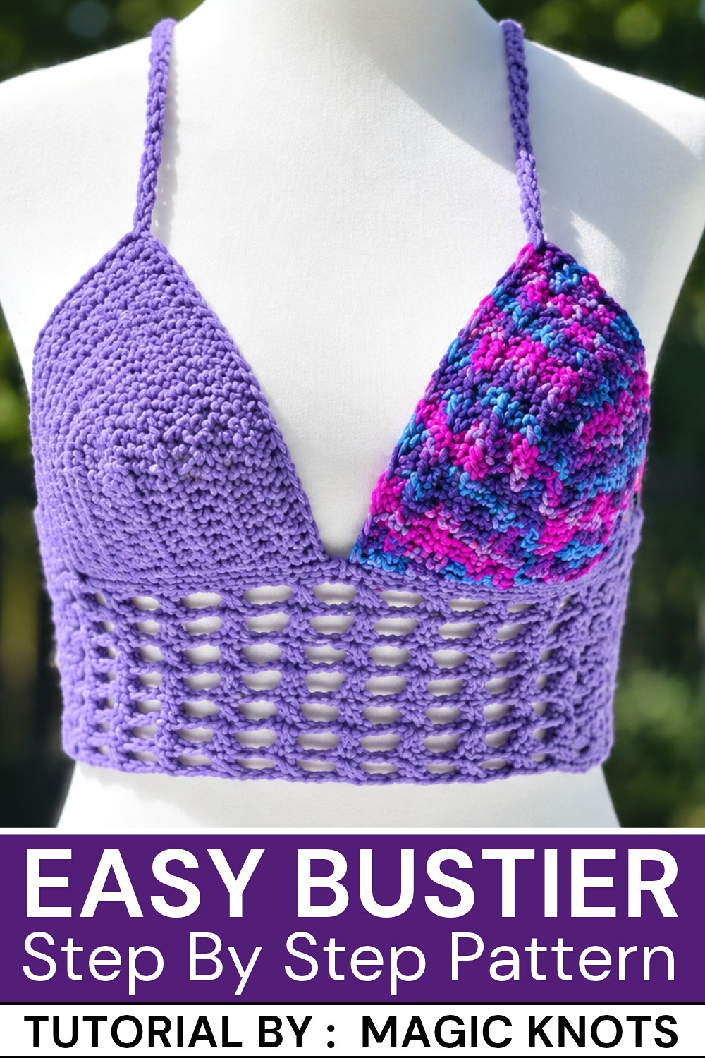 How To Crochet Easy Bustier With Just 1 Ball Of Yarn (3)