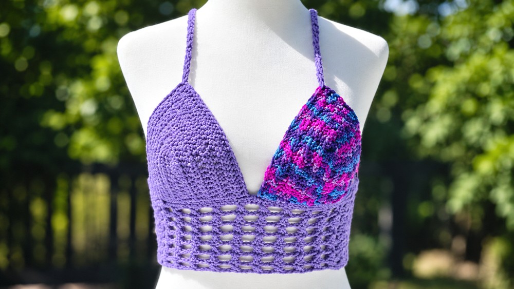 How To Crochet Easy Bustier With Just 1 Ball Of Yarn (4)