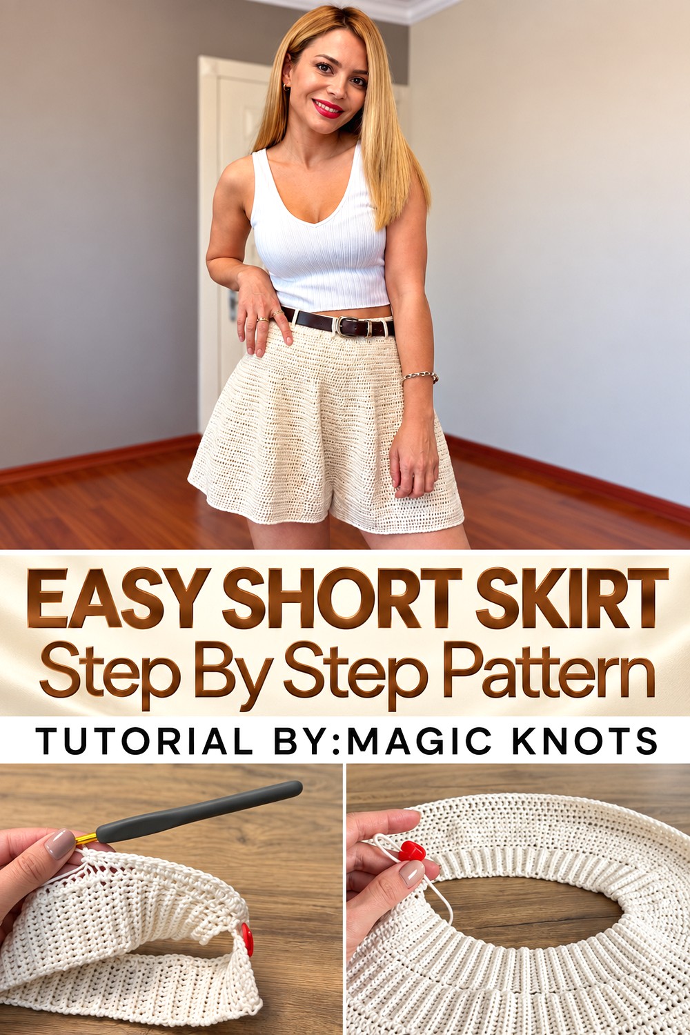 How To Crochet Short Skirt (1)